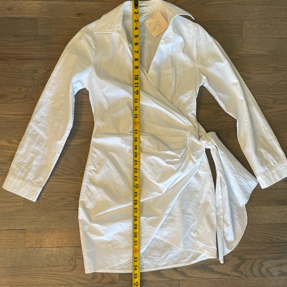 NWT Revolve superdown sophie draped mini dress - Picture 8 of 10